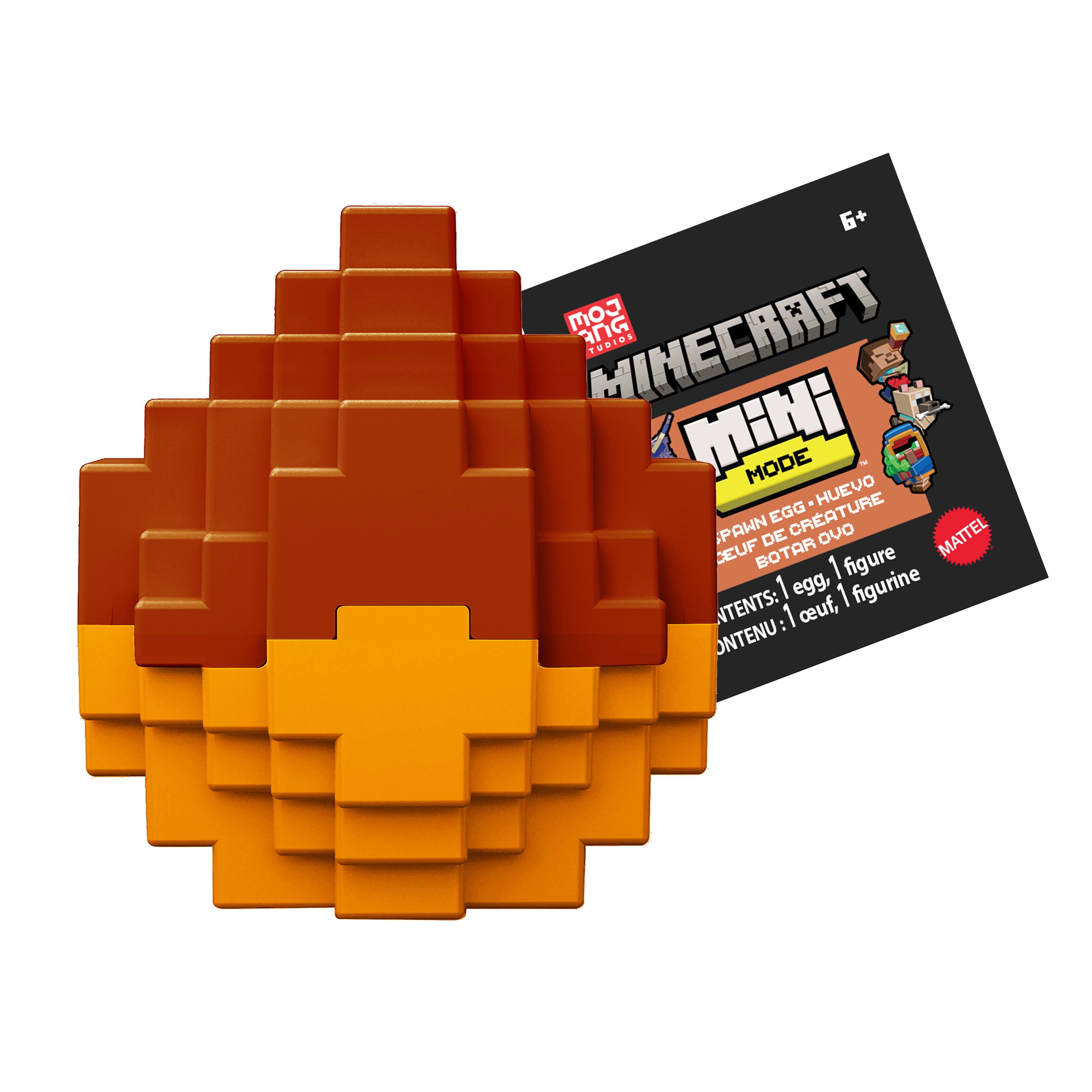 Minecraft-Mini-Mode-Spawn-Egg-with-Mini-Figure,-Badlands-Theme,-1.5-inch-Toy-(Characters-May-Vary)