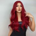 thumbnail image 4 of Long Hair Wigs Sexy Wavy Hair Wig with Hair Net, 4 of 8