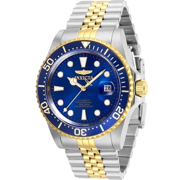 Invicta 30093 Men's Pro Diver Blue Dial Two Tone Bracelet Watch