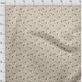thumbnail image 4 of oneOone Coton Popeline Brun Tissu Robe Tissu Tissu Imprimé par la Cour 56 Pouces de Large, 4 of 5