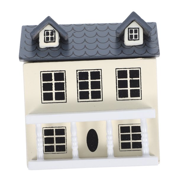 Commode Miniature 1:12 En Bois Noyer – Meuble De Maison De Poupée – Hauteur 10,2 Cm – Détails Réalistes