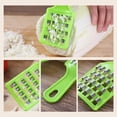 thumbnail image 4 of Vegetable Shredder Handheld Grater | Stainless Steel Blades | Ergonomic Handle | Multifunction Kitchen Tool for Cabbage, Potato, Carrot, Fruit, Zucchini, Onion | Easy to Clean | 1 Piece, 4 of 9