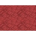 thumbnail image 1 of Ahgly Company Tapis Rectangulaire Lavable en Machine Rouge Transitionnel, 8 Pieds x 10 Pieds, 1 of 7