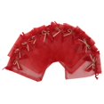 thumbnail image 2 of GUOOL 10pcs Drawstring Bowknot Gift Bags Wedding Favor - Red, 15cm 10 x 15cm, 2 of 9