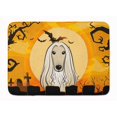 thumbnail image 1 of Carolines Treasures BB1802RUG Halloween Afghan Hound Machine Washable Memory Foam Mat, 1 of 4