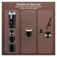 thumbnail image 5 of Cafetière Électrique Capsule Café Moulu Machine à Café Portable pour Poudre de Café et Capsule de Café, Infusion Fraîche Rapide, 5 of 5