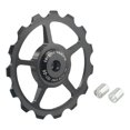 thumbnail image 3 of Mosiee Road Bike Rear Pull Guide Wheel Mountain Road Bike Bicycle Rear Derailleur 10T-17T Ceramic Wheel Pulley Rear Derailleur Parts, 3 of 9