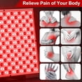 thumbnail image 3 of Red Light  for Body and Face Panels with Stand Infrared Red Light Lamp Device 45W Led Light Combined 660nm with 850nm for Skin Care Muscles Neck Back, 3 of 6