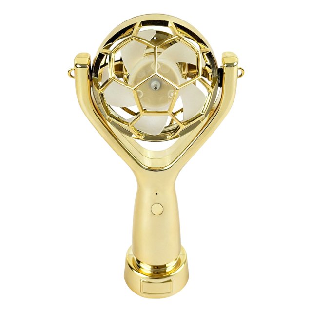 Cooling Fan Device Usb Charging Three Speed Variable Speed Trophy Small Fan Football Trophy Shape Handheld Fan Portable Outdoor Fan Electric Fan Desk Fan Portable Fan Air Cooling Fan Home Fan