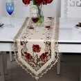 thumbnail image 4 of Nappe Chemin de table Broderie Nappe Broderie Chemin de table Broderie Chemin de table floral, 4 of 9