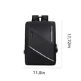 thumbnail image 3 of Qocolhg Travel Laptop Backpack, Business Anti Theft Slim Sturdy Laptops Backpack with USB Charging Port, Water Resistant College School Computer Bag Gift for Men & Women Fits 15.6 Inch Notebook, 3 of 6
