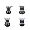 thumbnail image 4 of Thinsony Coffee Pot Percolator Breakfast Accessories Silicone Coffee Supplies Glass Handle Design Borocilicate Filtering Kettle 400ml, 4 of 6