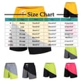 thumbnail image 2 of Timegard Shorts Men Plus Size Drawstring Elastic Waist Color Block Casual Loose Workout Shorts Summer, 2 of 2