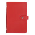 thumbnail image 1 of Uxcell 100 Envelope Challenge Binder, Soft PU Leather Savings Challenges Book with Envelopes Money Saving Binder with Horizontal Insert for Budgeting Saving Expense, Red, 1 of 7