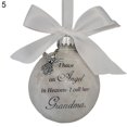 thumbnail image 2 of Christmas Commemorate Decoration Feather Ball Angel In Heaven Memorial Ornament, 2 of 13