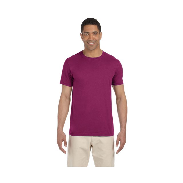 Gildan T-Shirt Étiquette Pré-Rétrécie Softstyle pour Hommes, Style G64000