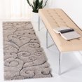 thumbnail image 1 of SAFAVIEH Florida Douglas Floral Vines Shag Area Rug, 1 of 4