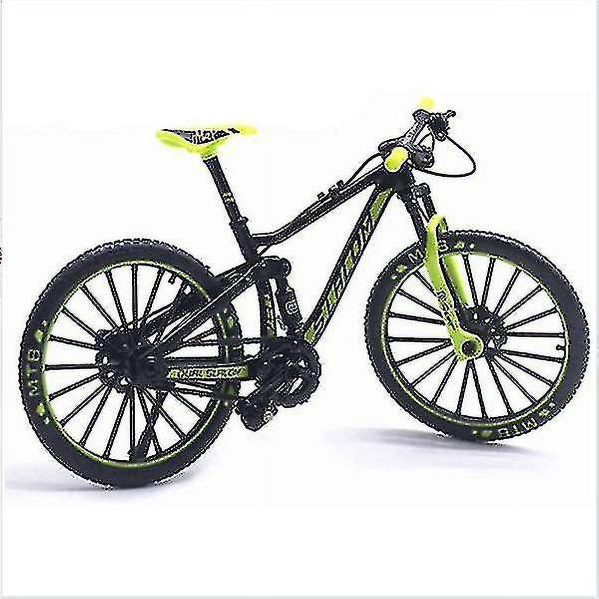 Downhill Mountain Bike Black And Green-bike Model - Ya-QIUPING