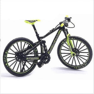 Downhill Mountain Bike Black And Green-bike Model - Ya-QIUPING