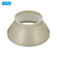 thumbnail image 3 of Unique Bargains 12' to 8' Duct Reducer Connector Ventilation Tube Increaser Adapter Beige 2 Pack, 3 of 5