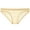 Yellow, variant on Pitauce Men's Ultra Thin Underwear Ice Silk Mesh Briefs See Through Bikini Panties No Pouch