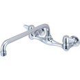 thumbnail image 1 of Central Brass 0047-UA3 12 in. Two Handle Wallmount Kitchen Faucet - Polished Chrome, 1 of 3