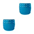 thumbnail image 2 of Dalazy Couches en Tissu pour Adultes Couche Réutilisable contre l'Incontinence Sans Fuite Bleu Lac 72-92cm 2ensemble, 2 of 6
