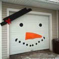 thumbnail image 4 of DIY Christmas Bowknot Hat Snowman Sticker Decoration Outdoor Shutter Doors Gate Dress Up Decals Kit Ornament, 4 of 6