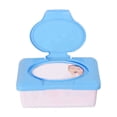 thumbnail image 4 of Distributeur de Lingettes Rechargeables avec Couvercle à Boucle, Lot de 2, Contenant en Plastique, Conception d'Étanchéité Antidérapante pour Adultes, 4 of 9
