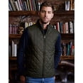 thumbnail image 3 of Weatherproof Mens Vintage Diamond Quilted Vest 207359, S, Khaki, 3 of 4
