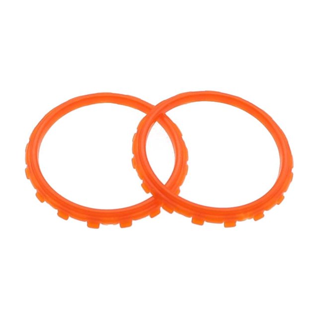1pair=2pcs Plastic Replacement Accessories Accent Rings for Sony for Dualsense 5 PS5 Controller N6