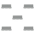 thumbnail image 2 of mmirethe Multifunctional And Durable Waterproof Swings Cushion Covers For Outdoor Swing gray 5Set, 2 of 6