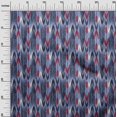 thumbnail image 2 of oneOone Georgette Viscose Fabric Arrow Ikat Decor Fabric Printed BTY 42 Inch Wide, 2 of 4
