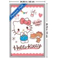 thumbnail image 2 of Hello Kitty: 25 Snack Time - Kitty Pancakes Wall Poster, 22.375" x 34" Framed, 2 of 4