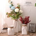 thumbnail image 3 of Red Berry Pick Holly Branch Wreath Tree Hanging Decoration Fake Flowers In Vase, 3 of 8