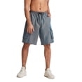 thumbnail image 3 of jsaierl Men's Drawstring Cargo Shorts Multi-Pocket Workwear Shorts Loose Fit Jogging Athletic Five-Inch Pants, 3 of 9