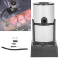 thumbnail image 4 of Smoker Machine, Silver Cocktail Smoker Portable Compact Button Switch Aluminum Alloy Zinc Alloy Handheld  For Bar, 4 of 8