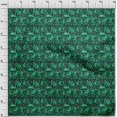 thumbnail image 4 of oneOone Polyester Spandex Dark Green Fabric Texture Craft Projects Decor Fabric Printed By The Yard 56 Inch Wide, 4 of 5
