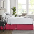 thumbnail image 2 of SGI Bedding 16 Inch Pleated Bed Skirt | Microfiber Bed Skirt | Fade Resistant, Wrinkle Free, Anti-static, Decorative, Extra Storage Space, Clutter-Free | California King, Hot Pink, 2 of 6