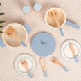 thumbnail image 4 of Children‘s Simulation Kitchen Toys Wooden Toys Set Play Early Education Household Condiment Bottle Cooking Pot Cooking Tableware, 4 of 7