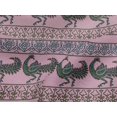 thumbnail image 4 of oneOone Viscose Jersey Fabric Floral & Peacock Block Print Fabric BTY 60 Inch Wide, 4 of 5