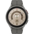 thumbnail image 2 of Restored Samsung Galaxy Watch5 Pro (GPS) 45mm Smartwatch with Heart Rate Monitor Like New, 2 of 6