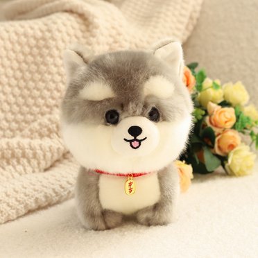 Husky Plush Toy, Realistic Animal Plush Toy