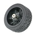 thumbnail image 3 of lionlar Toy Car Tire Accessories Easy to Install Sturdy Spare Part Rubber Wheel Tire 4mm coupling, 3 of 9