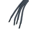 thumbnail image 3 of INSPIRE CHIC Unisex Thick Solid Color Round Shoelaces for Leather Boots Blue Gray 100 cm/39.5", 3 of 4
