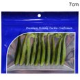 thumbnail image 1 of Maoww 10 Pcs Appâts de Pêche Simulés Réutilisables Leurres de Pêche Appâts Artificiels Portables en PVC 7cm Type 10, 1 of 1
