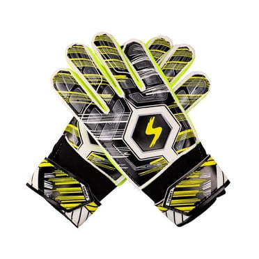 Agiferg Gants d'Entraînement de Gardien de But de Soccer Extérieur pour Enfants 5#/6#/7#