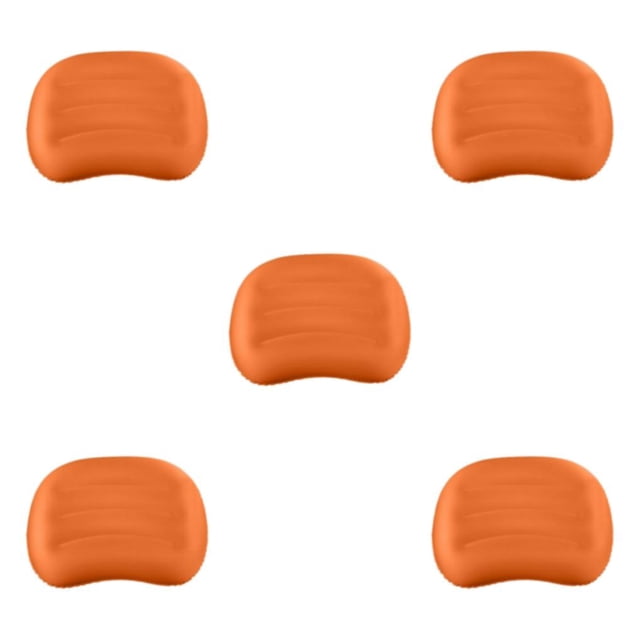 relayinert Comfortable And Breathable Ultralight Camping Travel Pillow For Neck And Lumbar orange 5Set