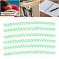 thumbnail image 4 of Sheet Binding Comb, 20Pcs Pretty Colour Spiral Binding Coil  For Paper Green, 4 of 8