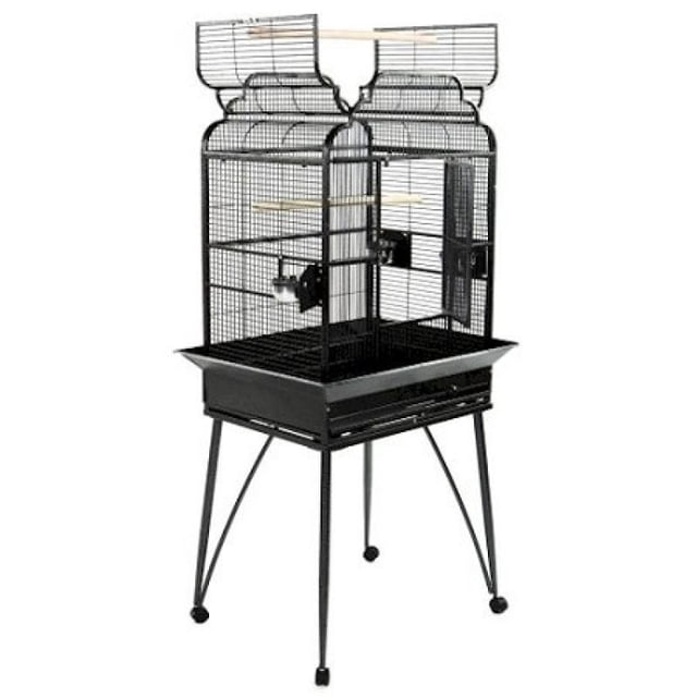 22"x17 Pouces Victorian open top B-2217 Black